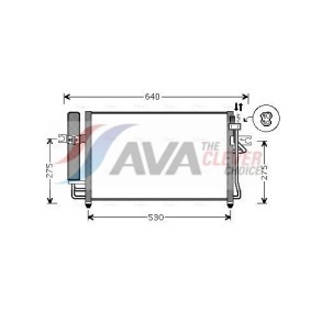 AVA COOLING SYSTEMS HY4327 Intercooler HYUNDAI ix55