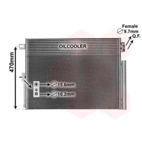 VAN WEZEL 21005061 Radiatore aria condizionata JEEP