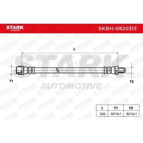 STARK SKBH-0820313 Mangueira de travão MERCEDES-BENZ Classe B