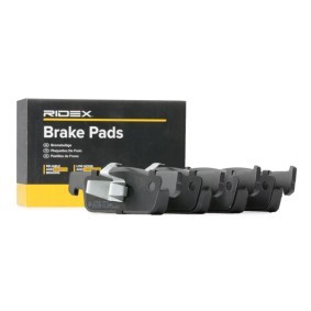 RIDEX 402B0617 Pastilhas de travão SMART