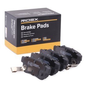RIDEX 402B0448 Pastillas de freno HONDA JAZZ