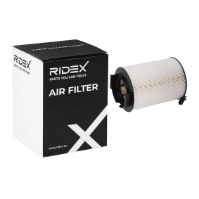 RIDEX 8A0027 Filtro aria SEAT Leon Hatchback (1P1)