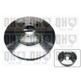 QUINTON HAZELL BDC4587 Bremsscheiben TOYOTA COROLLA Compact (_E10_) 2.0 72 PS Diesel