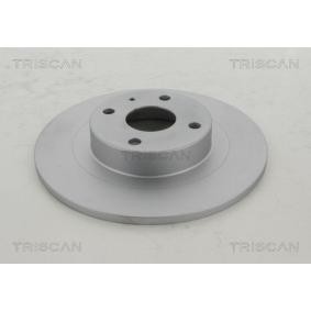 TRISCAN 8120 50148C Bromsskivor MAZDA FAMILIA 6 (BJ) 2.0 71 hk Diesel