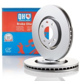 QUINTON HAZELL BDC5241 Bromsskivor PEUGEOT 207 SW (WK_) 1.6 110 hk Bensinmotor