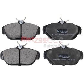 Acquista Kit pastiglie freni da METZGER 1170018 a buon mercato per soli 35,11&nbsp;&euro;