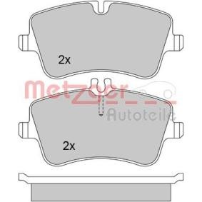 METZGER 1170024 Bremsbeläge MERCEDES-BENZ C-Klasse Sportcoupe (CL203) 2.5 204 PS Otto