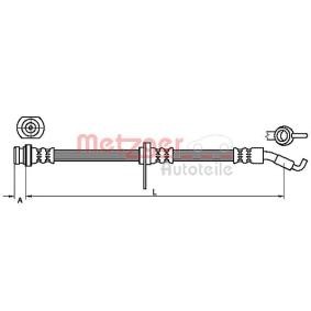 Køb Bremseslange af METZGER 4110468 til den lave pris 197,07&nbsp;kr.