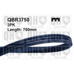 Compre Correia trapezoidal estriada da QUINTON HAZELL QBR3750 a um preço baixo por 8,13&nbsp;&euro;