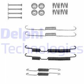 DELPHI LY1390 Kit d'accessoires, plaquette de frein à disque HYUNDAI SONATA V (NF) 2.0 144 CV Essence