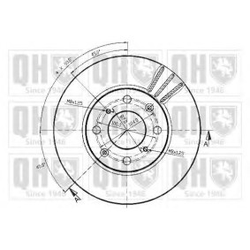 Bremsscheibe von QUINTON HAZELL BDC3591