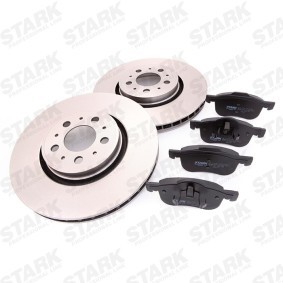 STARK SKBK-1090072 Bremsscheiben und -beläge VOLVO S80 I (184) 2.4 140 PS Otto