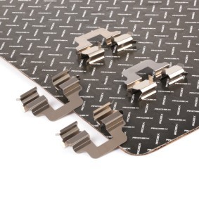 RIDEX 1164A0009 Kit de acessórios, pastilhas de travão KIA