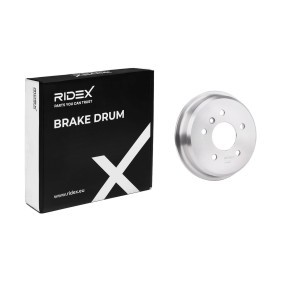 RIDEX 123B0065 Bremsetrommel MERCEDES-BENZ
