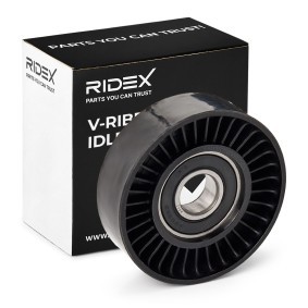 RIDEX 312D0062 Styrerulle-kileribberem AUDI