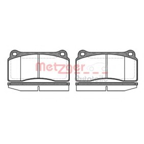 Acquista Kit pastiglie freni da METZGER 1170760 a buon mercato per soli 32,67&nbsp;&euro;