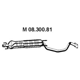 Mittelschalldämpfer von EBERSPÄCHER günstig für 162,15&nbsp;&euro;