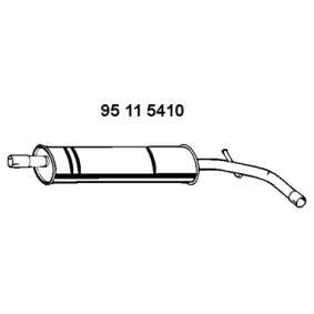 Mittelschalldämpfer für SEAT von EBERSPÄCHER
