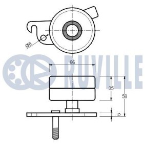 RUVILLE 3451095 Cadena de distribución MERCEDES-BENZ Clase E Sedán (W211) 3.0 190 cv Gasoleo