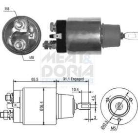 MEAT & DORIA 46066 Elettromagnete motorino avviamento LAND ROVER