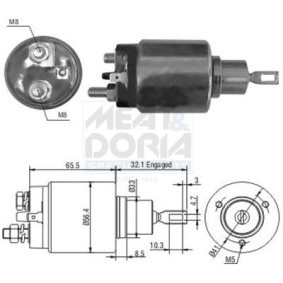 MEAT & DORIA 46067 Elettromagnete motorino avviamento LAND ROVER