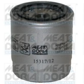 Acquista Filtro olio da MEAT & DORIA 15317/12 a buon mercato per soli 6,59&nbsp;&euro;