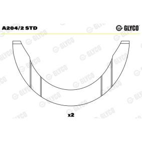 GLYCO A204/2 STD Pulegge albero a gomiti LAND ROVER DEFENDER
