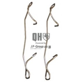 JP GROUP 1263650119 Monteringssats, bromsbelägg ALFA ROMEO 156 Sportwagon (932) 2.4 136 hk Diesel