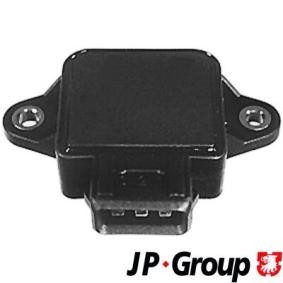Drosselklappensensor 1297000400 VOLVO XC70 von JP GROUP