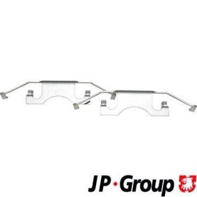 JP GROUP 1363750310 Kit de accesorios, pastillas de frenos MERCEDES-BENZ Clase E Sedán (W211)