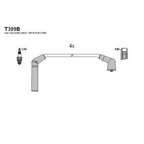 Køb Tændkabelsæt af TESLA T309B til den lave pris 238,10&nbsp;kr.