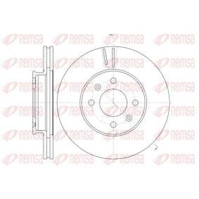REMSA 61023.10 Disque de frein HYUNDAI ACCENT 4 Stufenheck (RB) 1.4 99 CV Essence