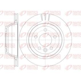 REMSA 61160.10 Bremsscheiben VW Transporter 5 Pritsche / Fahrgestell (7JD, 7JE, 7JL, 7JY, 7JZ, 7FD) 2.0 115 PS Otto