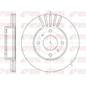 REMSA 6179.10 Bromsskivor NISSAN PRIMERA Traveller (W10) 2.0 116 hk Bensinmotor