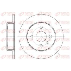 REMSA 6570.00 Bromsskivor OPEL Astra Classic Caravan (A04) 1.4 90 hk Bensinmotor