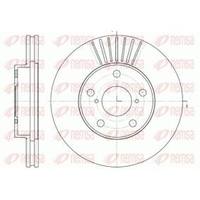 REMSA 6640.10 Bremsscheiben TOYOTA RAV 4 II (CLA2_, XA2_, ZCA2_, ACA2_) 2.0 150 PS Otto