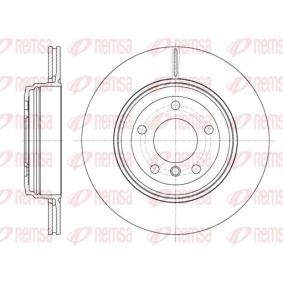 REMSA 6654.10 Bremsscheiben BMW 5 Touring (E61) 3.0 211 PS Otto