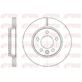 REMSA 6707.10 Bremsscheiben VW Transporter 5 Pritsche / Fahrgestell (7JD, 7JE, 7JL, 7JY, 7JZ, 7FD) 2.0 115 PS Otto