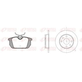 REMSA 8231.00 Bremseskiver og -klosser FIAT TEMPRA