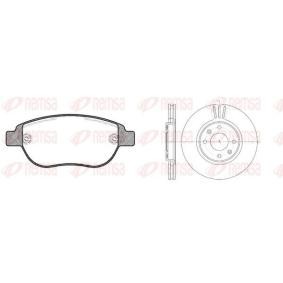 REMSA 8841.00 Bromssats PEUGEOT 207 SW (WK_) 1.6 90 hk Diesel