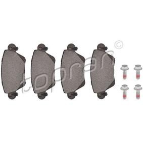 Achetez des Plaquettes de frein TOPRAN 302 051 à prix pour 20,22&nbsp;&euro;