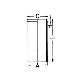 KOLBENSCHMIDT 89434190 Zylinderlaufbuchsen VW