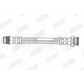 JURID 172538J Bromsslang CITROËN C4 Coupé (LA_) 1.6 109 hk Bensinmotor