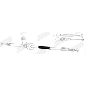 JURID 432893J Handbremsseil ALFA ROMEO 156 (932) 2.5 190 PS Otto