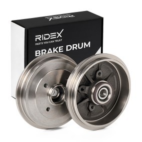 RIDEX 123B0049 Tambor de freno CITROËN C2