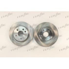 FRIGAIR DC07.101 Discos de travão OPEL Astra J GTC (P10) 1.7 110 cv Diesel