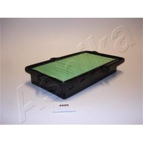ASHIKA 20-04-498 Filtro de aire ROVER CABRIO