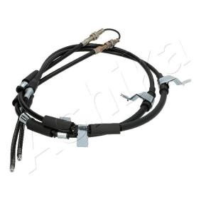 ASHIKA 131-0W-W04 DAEWOO Matiz Hatchback (M100, M150) Käsijarruvaijeri