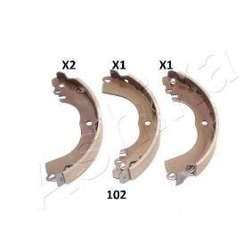 ASHIKA 55-01-102 Zapatas de freno MITSUBISHI i