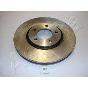 Achetez des Disque de frein ASHIKA 60-09-992 à prix pour 64,54&nbsp;&euro;